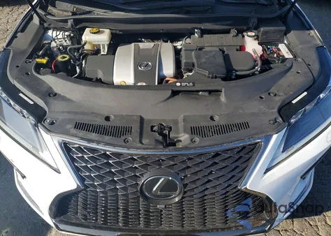 2021 Lexus Rx 450H F Sport z USA, uszkodzony, nr VIN 2T2YGMDAXMC068841